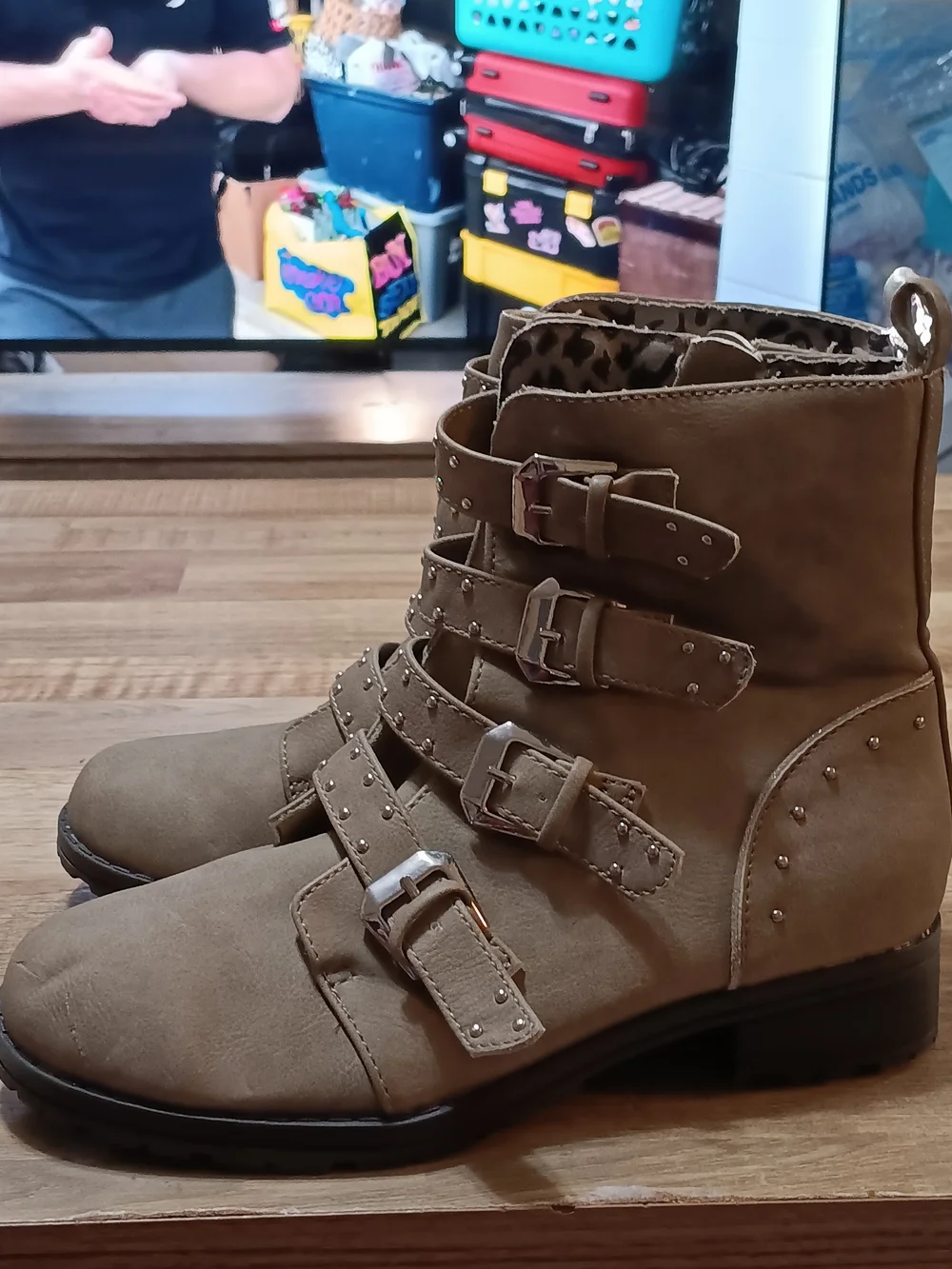 Justice stylish taupe